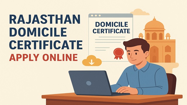Rajasthan Domicile Certificate Apply Process