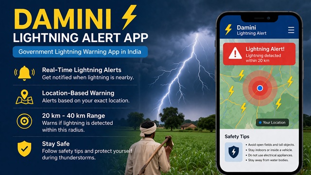  Damini Lightning Alert App
