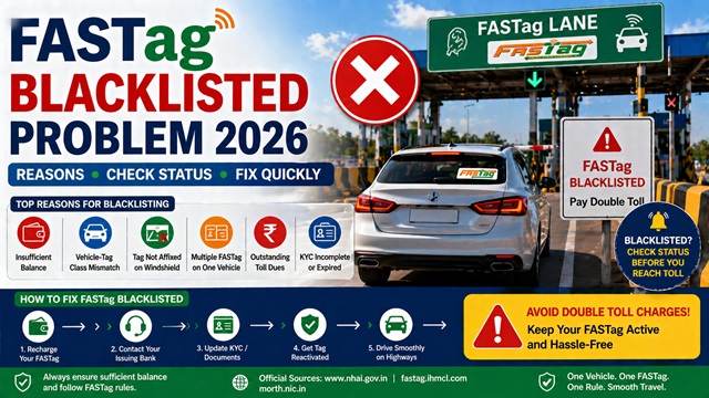 FASTag Blacklisted Problem