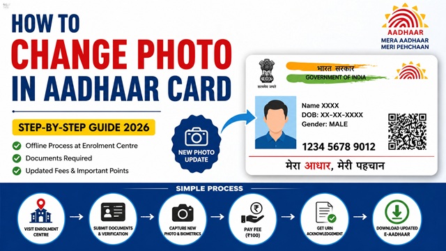  How to Update Photo in Aadhaar Card