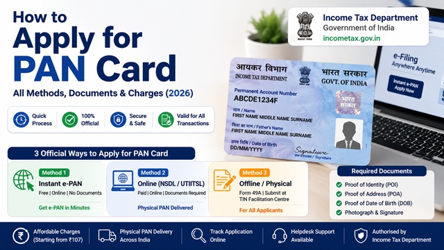 How to Apply for PAN Card
