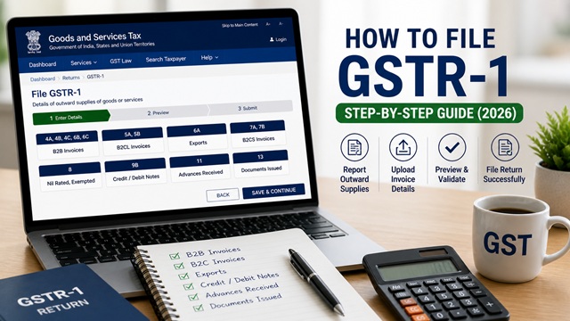  How to File GSTR-1 Online
