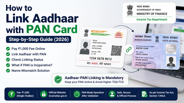 How to Link Aadhaar with PAN Card