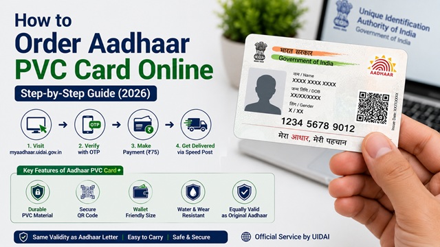 How to Order Aadhaar PVC Card